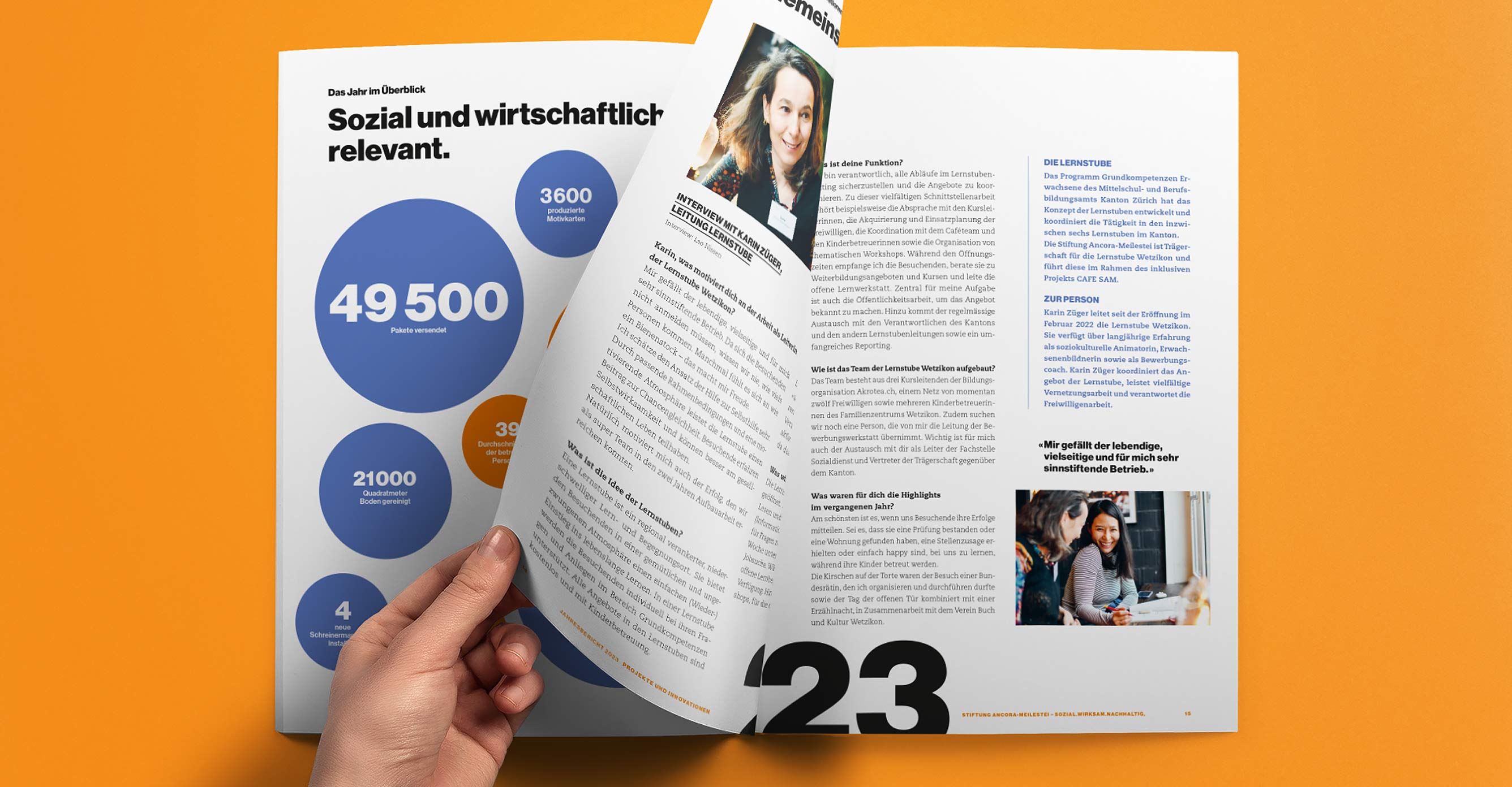 Stiftung Ancora-Meilestei Geschäftsbericht